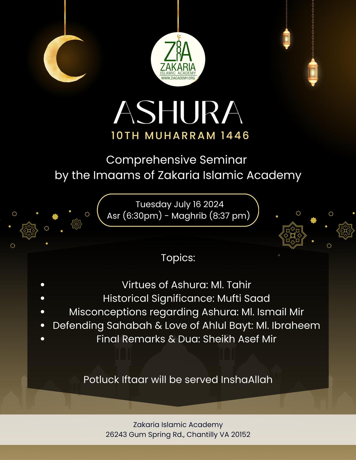 Ashura Seminar